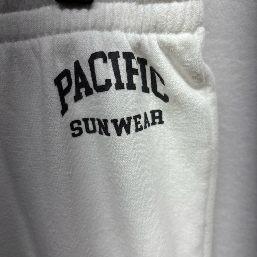 PacSun White Flare Leg Sweatpants‎ - Size Medium